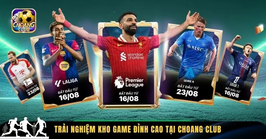 Trải nghiệm kho game đỉnh cao tại Choang Club